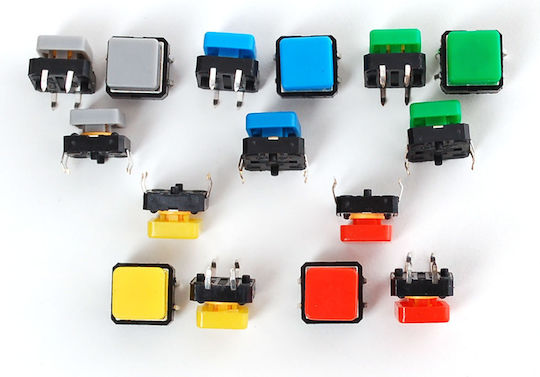 Adafruit Διακόπτης Μπουτόν 15τμχ