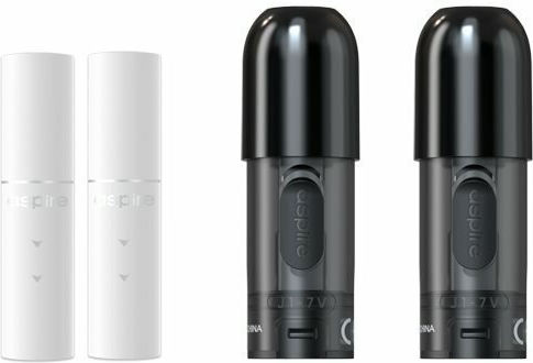 Aspire Vilter Pro E-Zigaretten Ersatzteile Pod 2 Stück 2ml mit Heizwendel 1,2 Ohm
