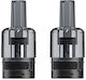 Voopoo ITO Ανταλλακτικά Pod 2τμχ σε Διάφανο χρώμα 2ml με Αντίσταση 1ohm