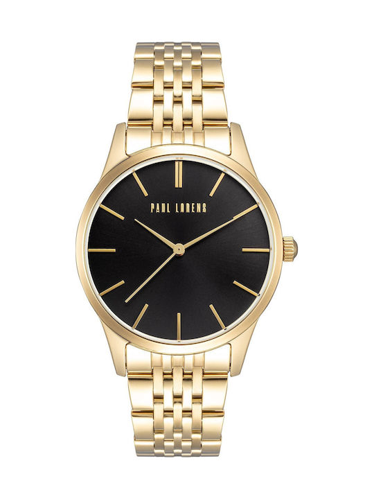 Paul Lorens Women's Watch with Gold Metal Bracelet