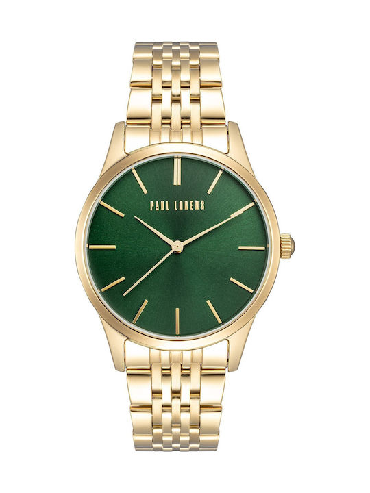 Paul Lorens Women's Watch with Gold Metal Bracelet