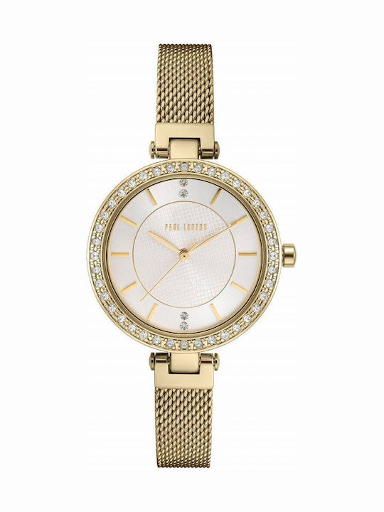 Paul Lorens Women's Watch with Gold Metal Bracelet
