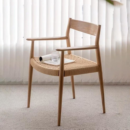 Outdoor-Stuhl Hölzernes Braun 58x48x78εκ.