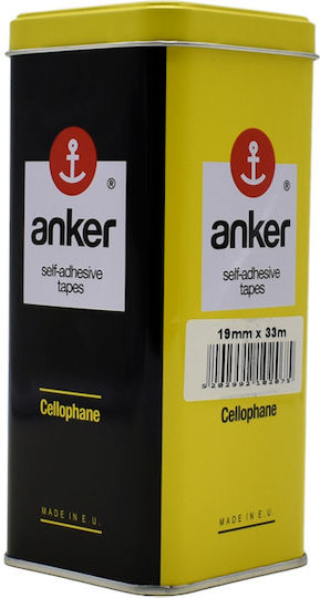 Anker Adhesive Tape 19mmx33m Transparent 8 Pieces Product Sold Individually Pieces of One