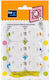 Inofix Socket Protective Cover Simple Placement made of Plastic in White Color 10pcs
