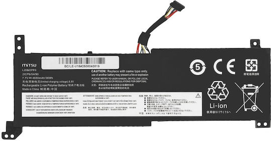 Mitsu Συμβατή Μπαταρία για Lenovo IdeaPad Lenovo L20M2PF0 με 4650mAh