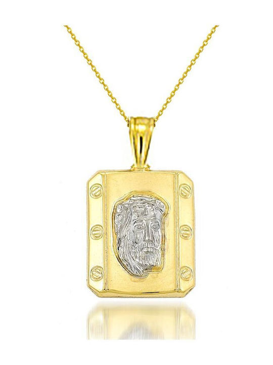 Paraxenies Necklace Amulet from Gold 9 K