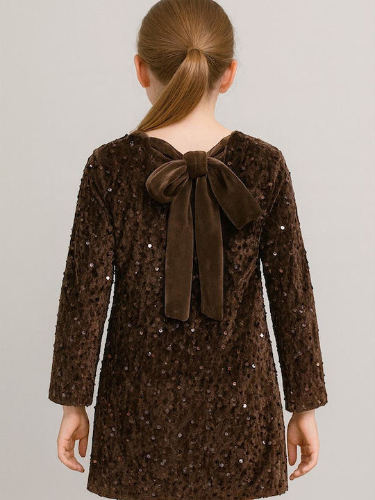 Kinderkleid Brown