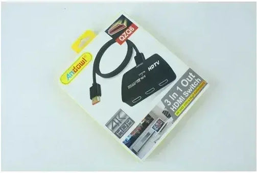 Andowl Qzq6 HDMI Switch 3 1 Black