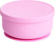 Zingies Kinderessschale Orbi aus Silikon Rosa