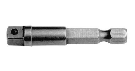 330-2 Хексагонален Външен Адаптер 1/4” – Квадратен Външен 1/4'' 75 Мм