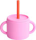 Zingies Kleinkinderbecher mit Griffen und Stroh...