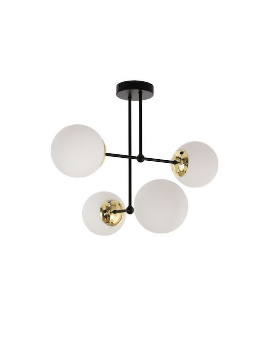 Agora Lighting Verstellbar Hängelampe Schwarz mit Fassung E14, E.14