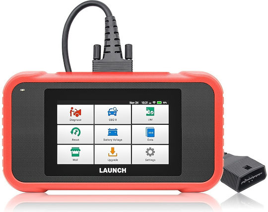 Launch X431 Crp129e V2.0 Auto Diagnostic Tester Obd2 Code Reader Supports 10 Test Modes 4.3-inch Color Screen
