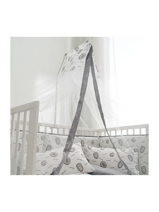 Vesta Home Κουνουπιέρα Κούνιας Λευκό