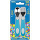 Dr. Brown's Baby Set with Fork made of Metal Blue 2pcs 10055095