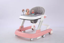 Baby Walker with Music for 6+ Months Pink