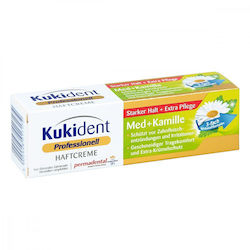 Adhesive Cream Dentures Chamomile Kukident Professionell Med + Kamille 40g Adhesive Cream Dentures Chamomile Kukident Professionell Med + Kamille 40g