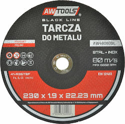 AWTools Δίσκος Κοπής Μετάλλου 230mm