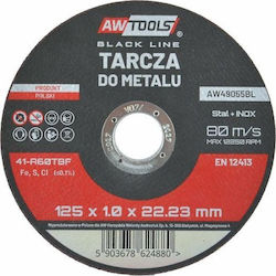 AWTools Disc De Tăiere Metal 125mm
