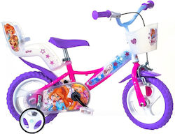 Dino Bikes Winx 12" Παιδικό Ποδήλατo BMX Ροζ