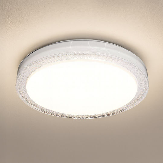 Eko Light Πλαφονιέρα Οροφής με Ενσωματωμένο LED
