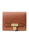 Hamilton Small Leather Women's Wallet Classic Tabac Brown
