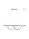Keskor Pendant Light Gold 100x23x23cm