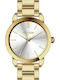 Paul Lorens Women's Watch 38mm Battery with Gold Metal Strap