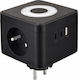 Viking Steckdosenleiste mit 1 USB-A und USB-C