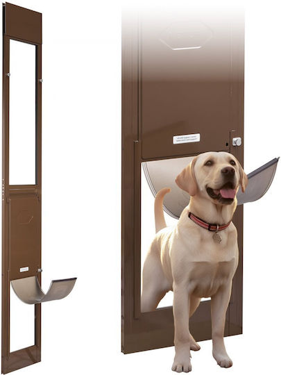 Vevor Door Dog made of Metal in Brown Color 26.04 x 41.28cm