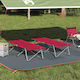 Folding Guest Bed Without Mattress Single Red S...