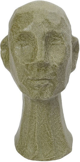 Ceramic Green Head 11x21.7cm Pack 3 Pieces