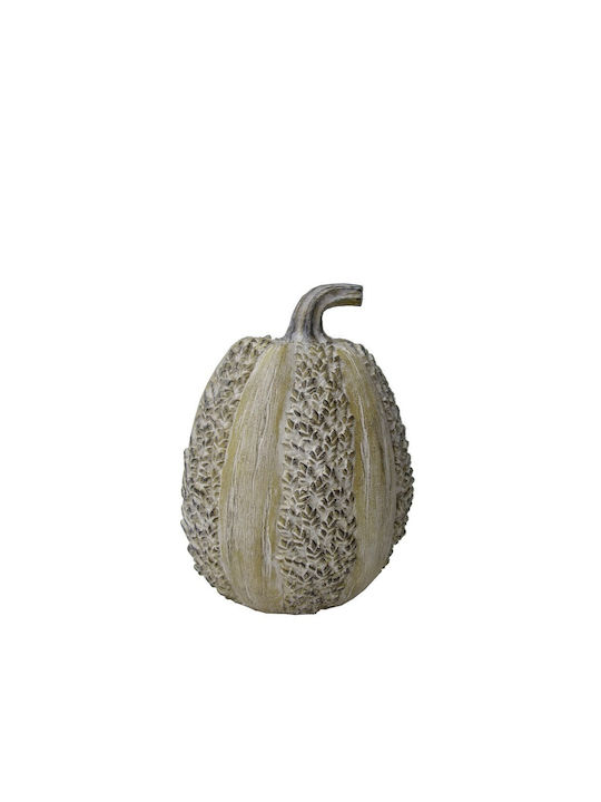 Decorative Tabletop Pumpkin Polyresin Beige Espiel 17.5x17x24cm Vre215k2 Set 2 Pieces Material Polyresin Beige Espiel Vre215k2