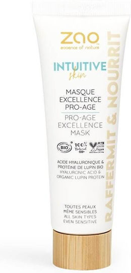 Zao Organic Makeup Pro-age Excellence Gesichts- & Augenmaske