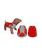 Woofmoda Hundeshirts 3xl Graue Rote