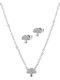 Akzent Set with Necklace & Earrings from Steel