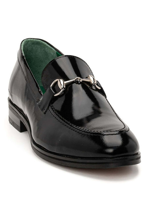 Men's Leather Moccasins Black