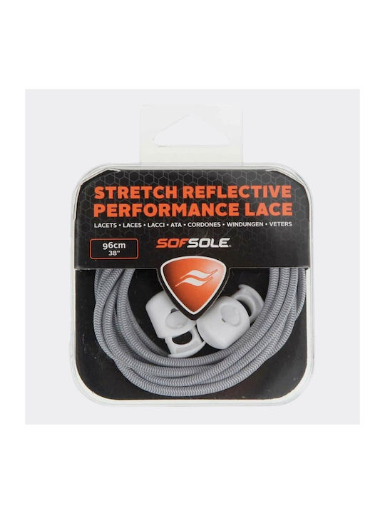 Sofsole Round Performance Laces 96cm Κορδόνια Λευκό