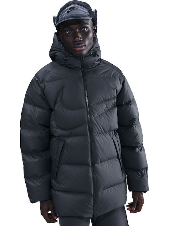 Sportswear Club Jacket Puffer Gray