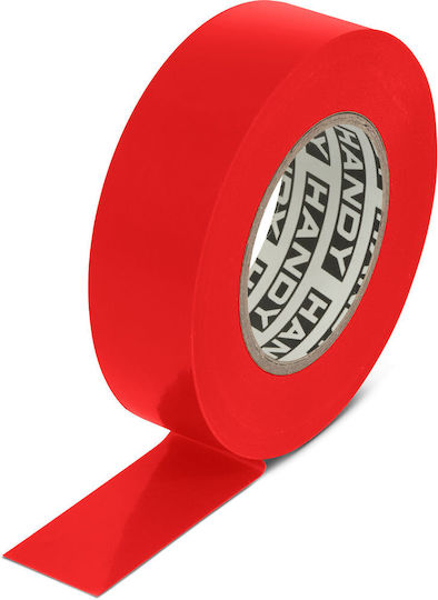 Handy Μονωτική Ταινία 19mm x 20m 10τμχ Κόκκινη