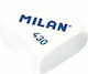 Milan Eraser for Pencil and Pen 30pcs White