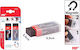 Madrid Papel Eraser for Pencil and Pen 2pcs Black