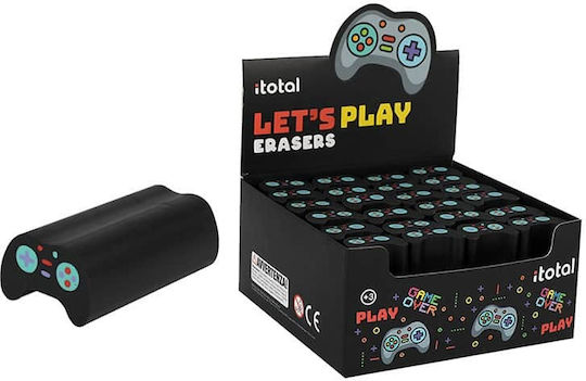 I-Total Eraser for Pencil and Pen Let's Play 1pcs
