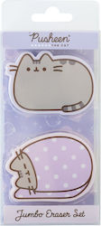 Pusheen Σετ Γόμες για Μολύβι 2τμχ