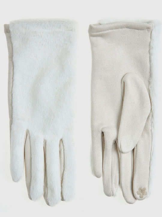 Verde Beige Handschuhe