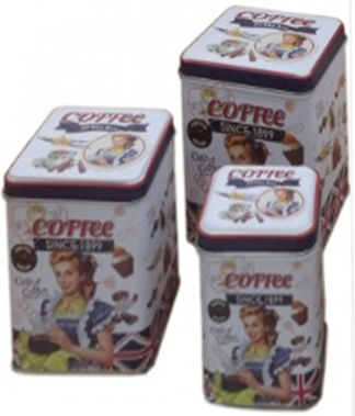 Etoile Cutie De Depozitare Din Plastic Cu Capac 3 Bucăți