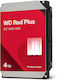 Western Digital Red Plus 4TB HDD Hard Drive 3.5...