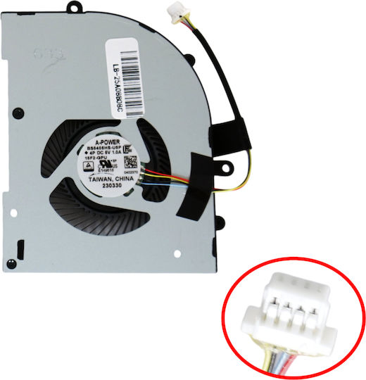 Лаптоп Вентилатор Gpu Cooling Fan Msi Stealth 16 Studio A13v A13ve A13vf A13vg A13vg-056us Ms-15f2 Ms-15f1 Ms15f2 15f2-gpu E32-2501540-a87 Bs5405hs-u5n Bs5405hs-u4x 4pin Код 81609