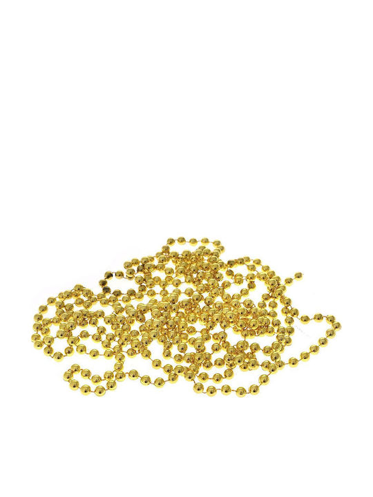 Iliadis Weihnachtliche Girlande Plastik Gold 400x0.8cm 1Stück
